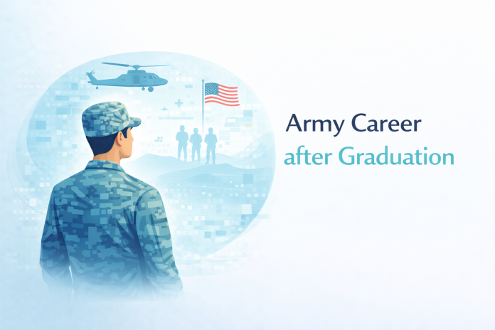 Army career after graduation